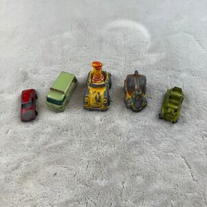 Vintage Lesney Matchbox Commer‎ Bottle Float Milk Truck Red Car Muppets Toy Lot